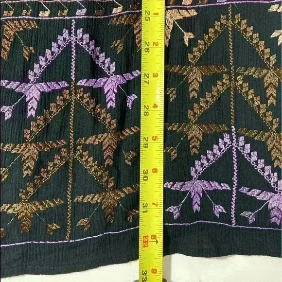 Free People Rhiannon Embroidered Babydoll Long Sleeve boho Dress - Picture 11 of 11